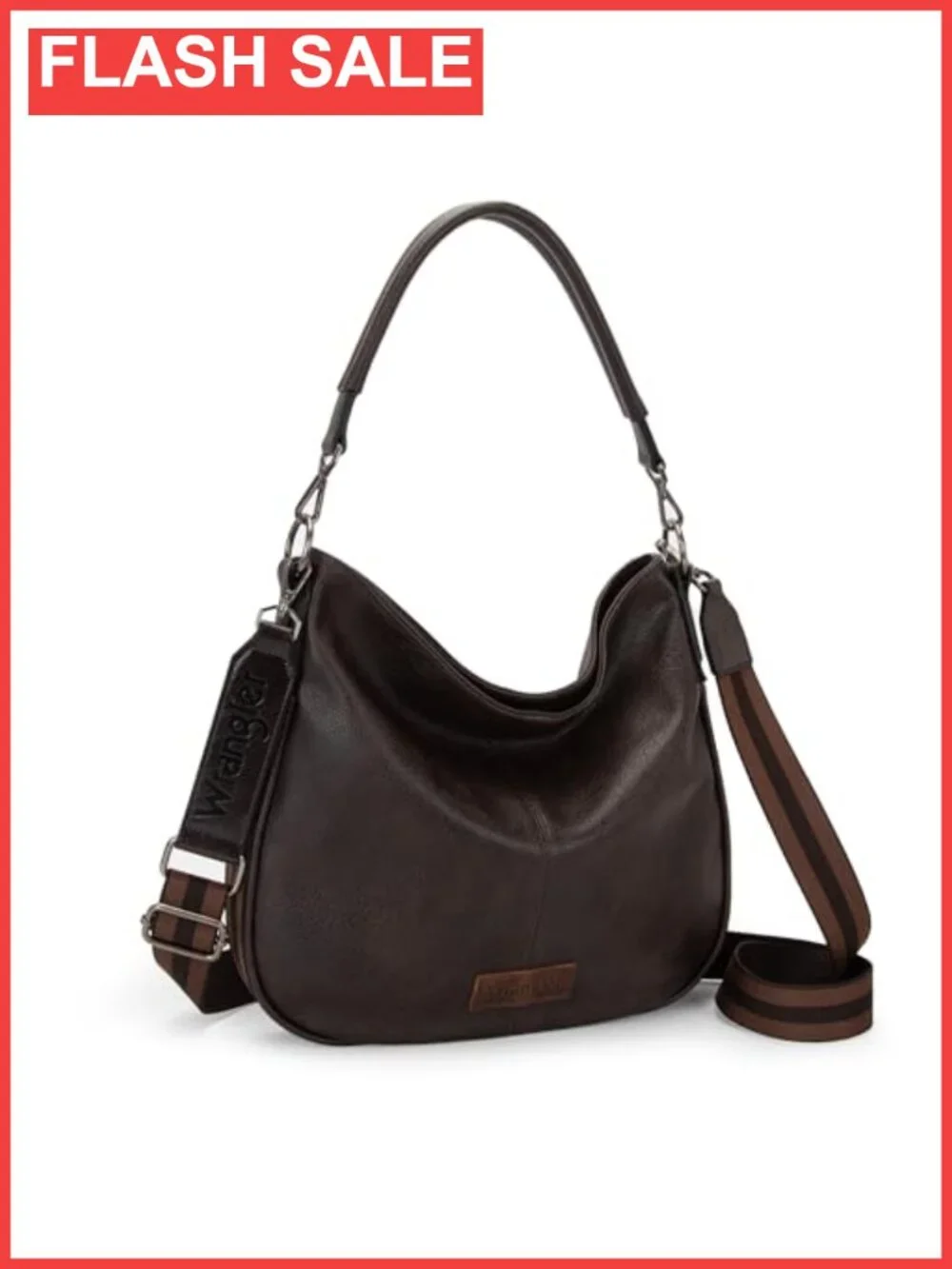 Vegan Leather Hobo Bag Crossbody Purse Shoulder Handbag